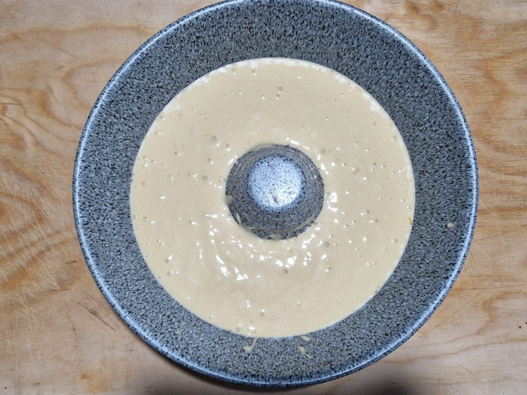 La torta al latte caldo