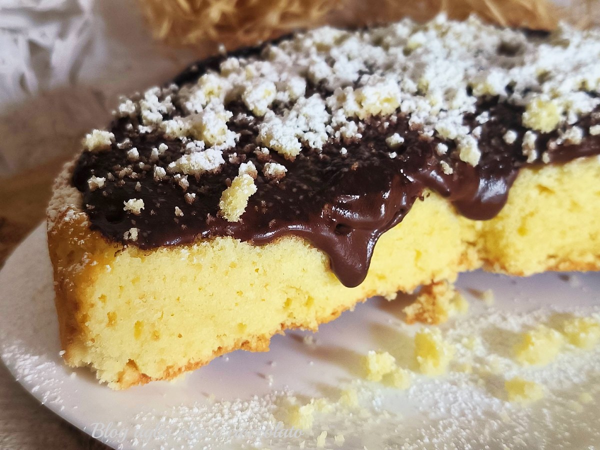 Pan di Panna Cake with Chocolate Cream