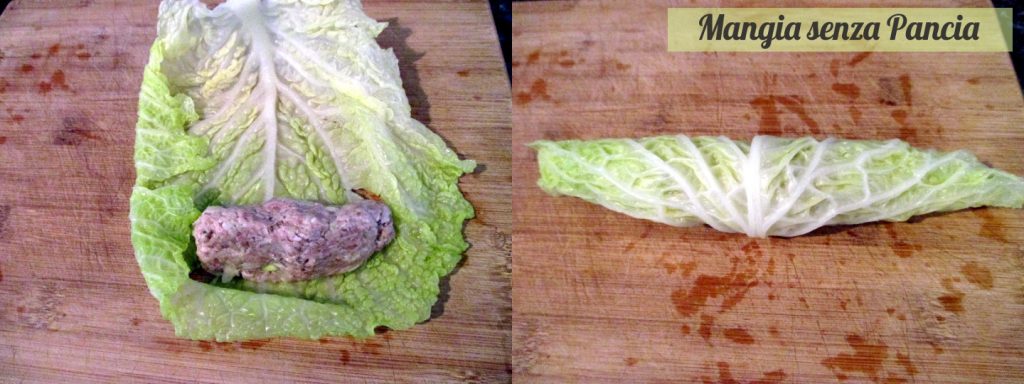 Involtini verza e carne leggeri, Mangia senza Pancia