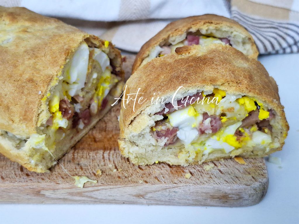 QUICK ROLLED TORTANO Easter appetizer