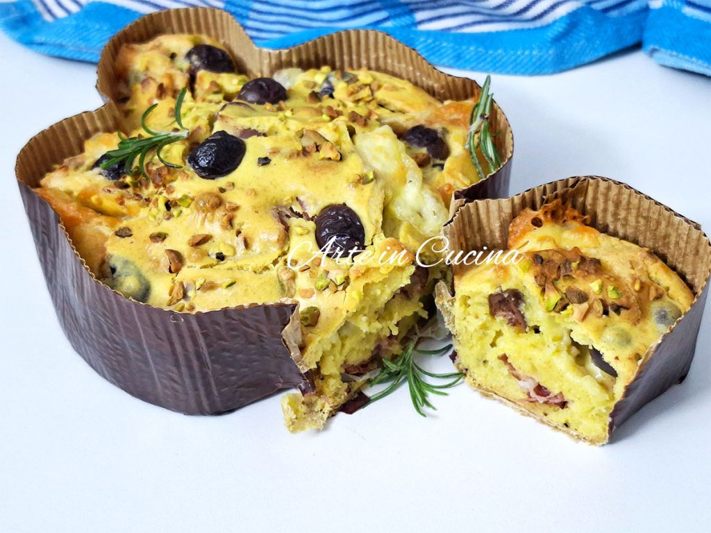 SAVORY COLOMBA with INSTANT BAKING POWDER