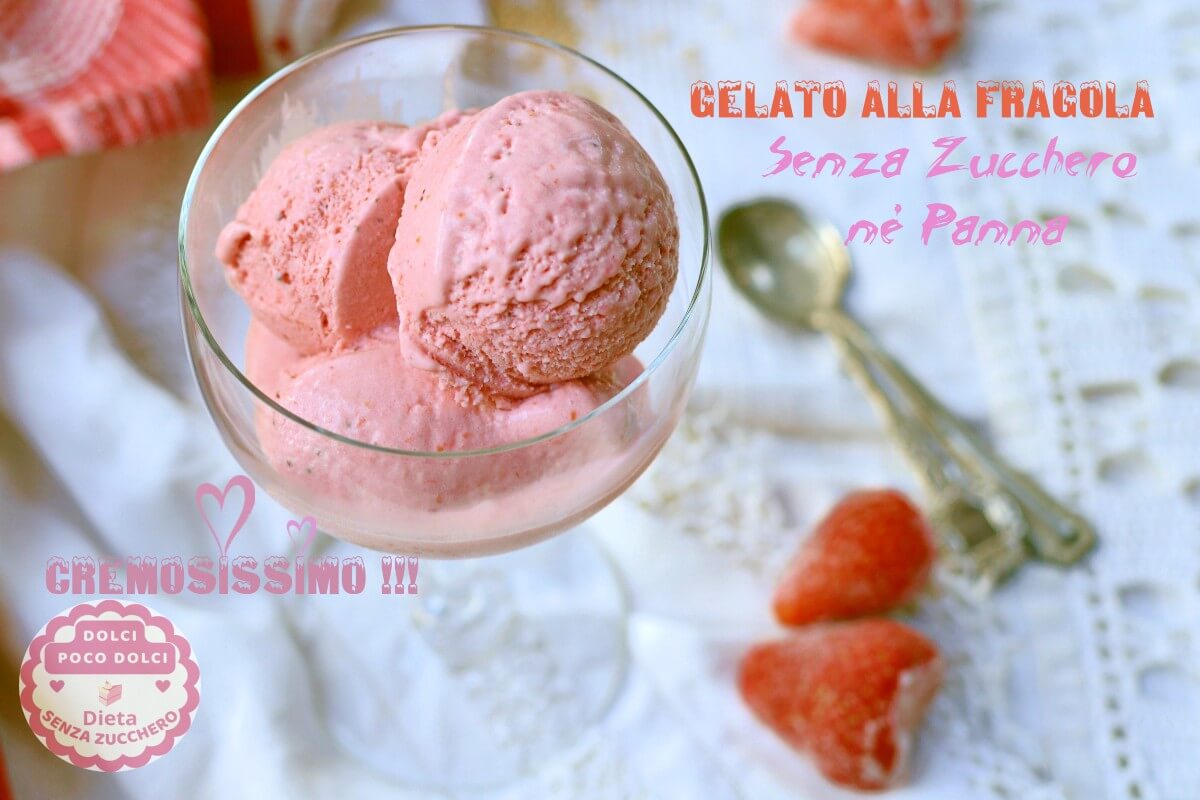 Sugar-Free Strawberry Ice Cream: Creamy with Mascarpone!