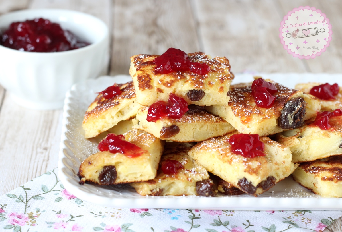 SWEET FRITTATA WITH APPLES AND RAISINS – traditional Trentino recipe