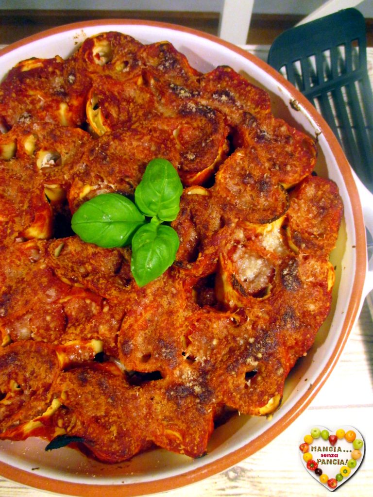 Lasagna roll-ups in tomato sauce, Mangia senza Pancia