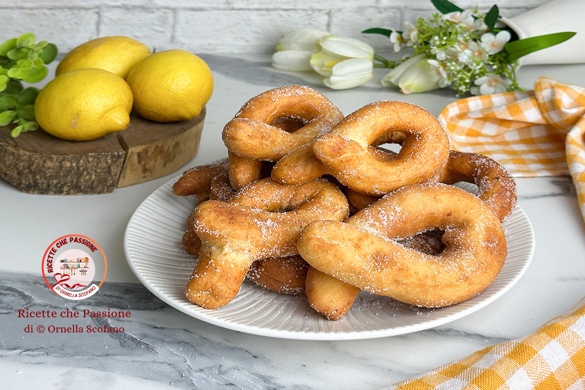 Quick ricotta and lemon zeppole