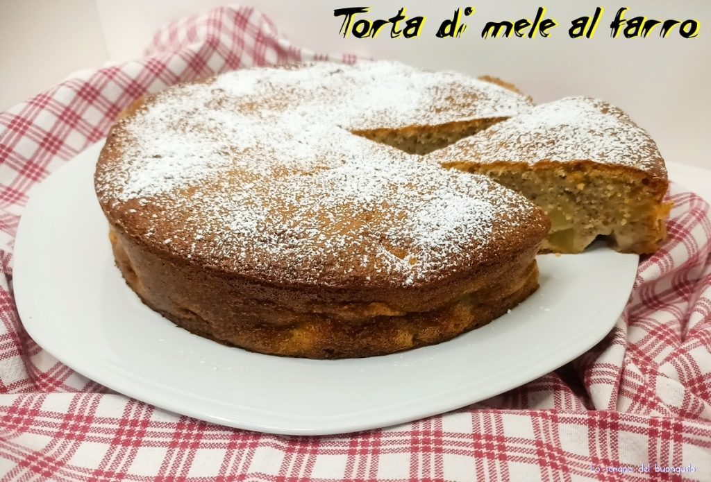 Spelt Apple Cake
