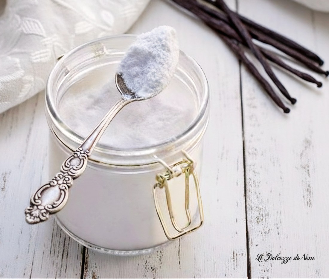 HOW TO MAKE VANILLA POWDERED SUGAR AT HOME