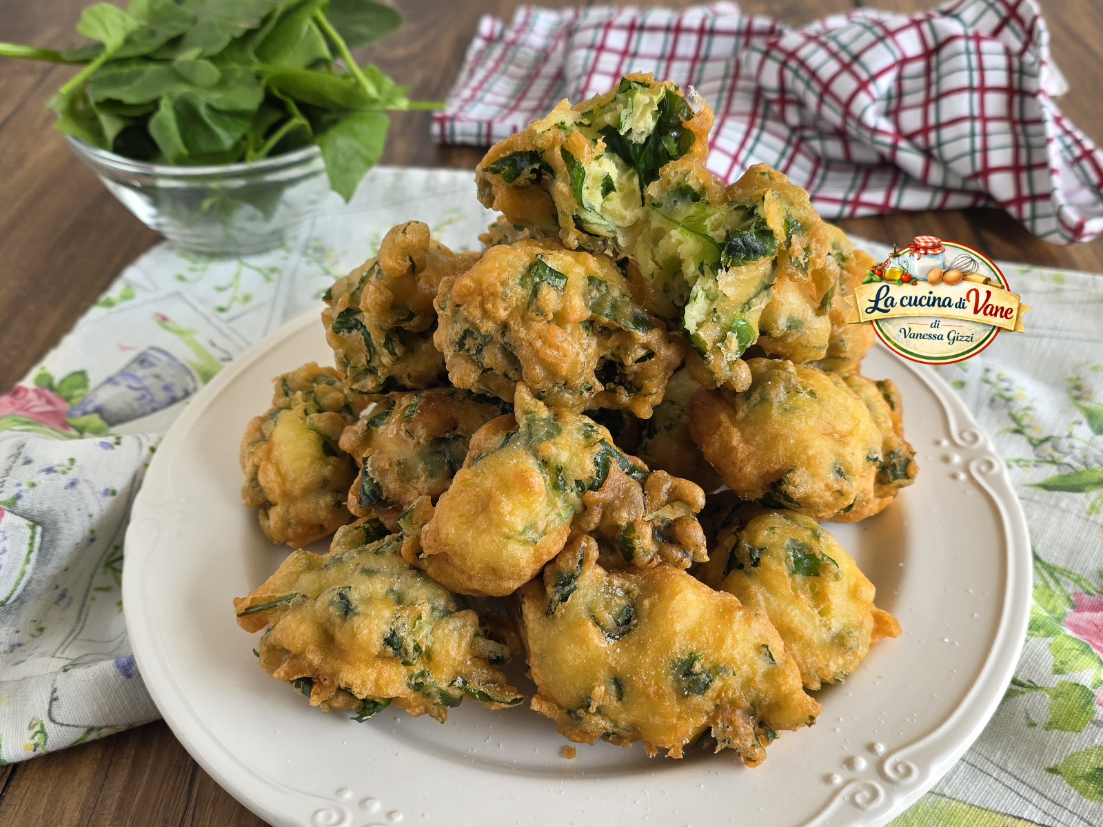 Ricotta and Spinach Fritters