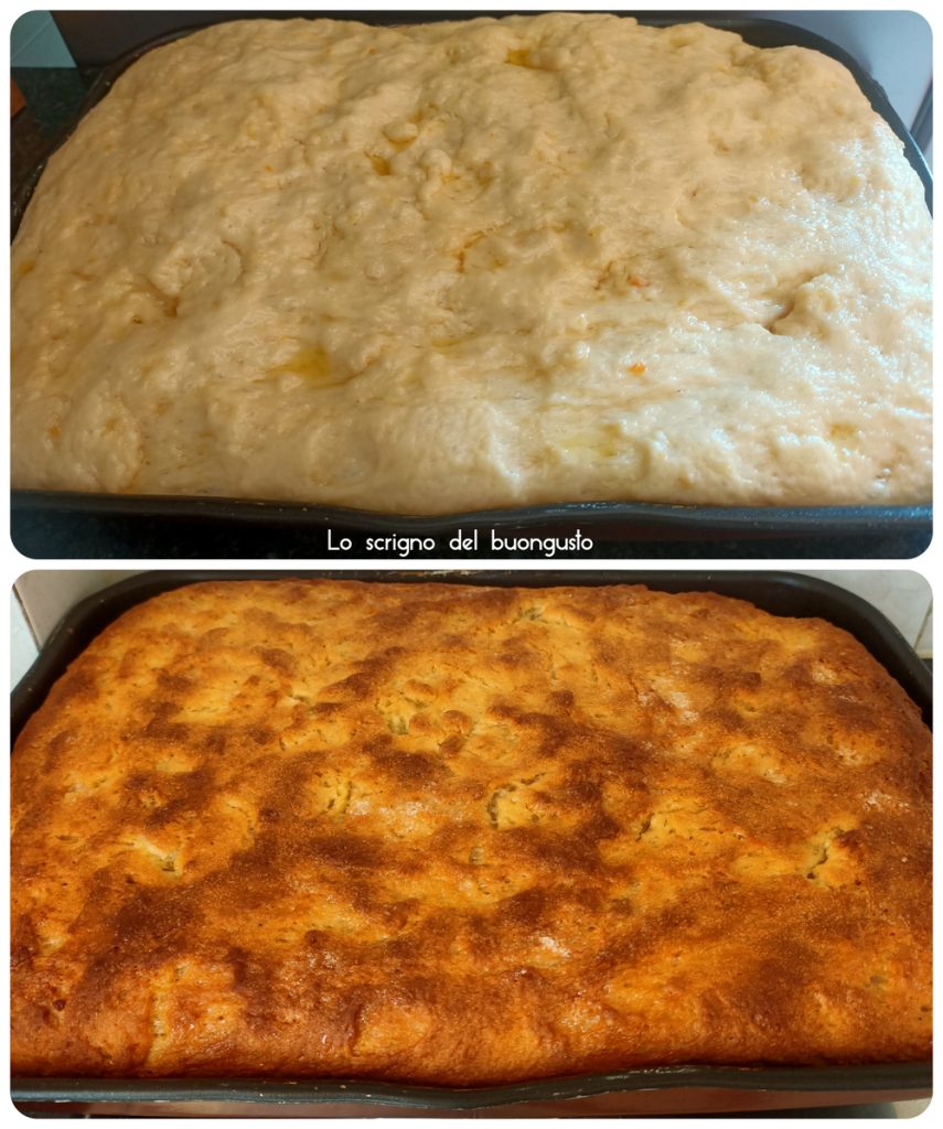 Soft Citrus Sweet Focaccia