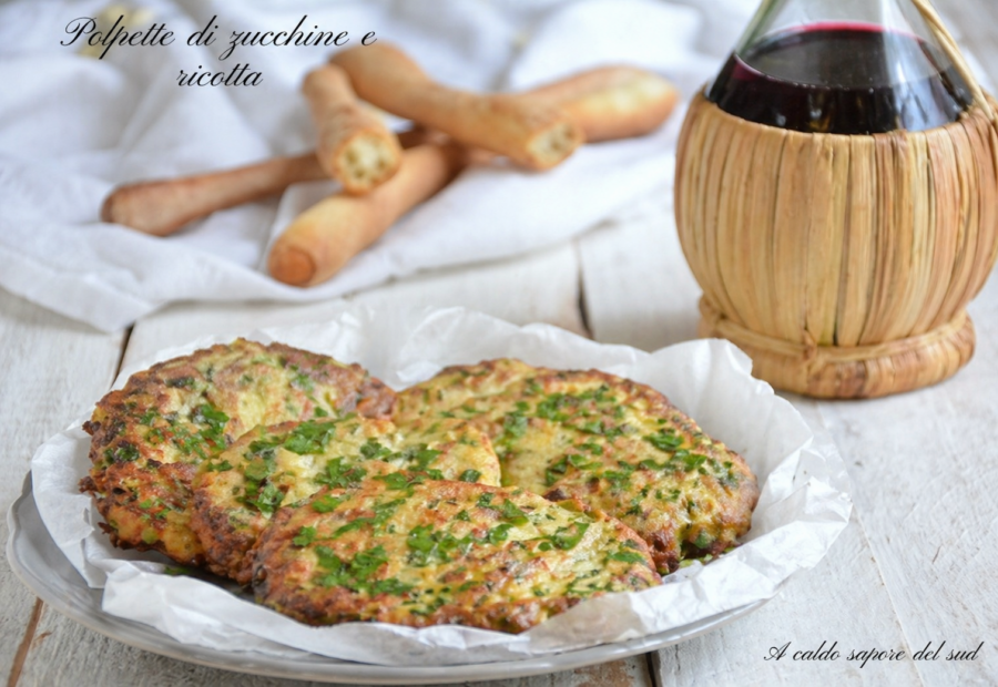 Zucchini and Ricotta Fritters