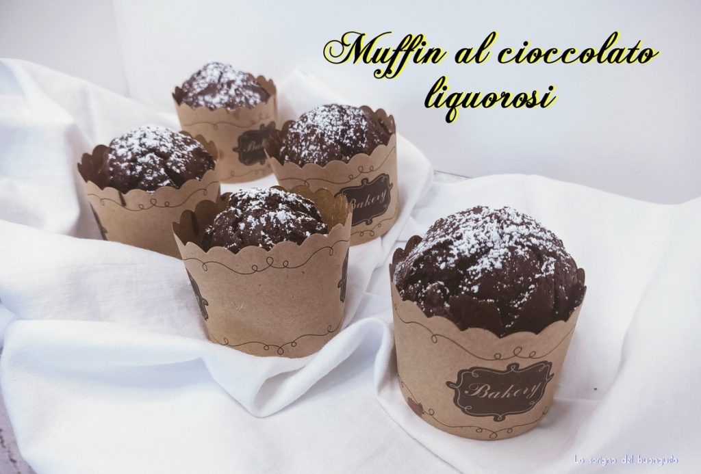Liqueur Chocolate Muffins