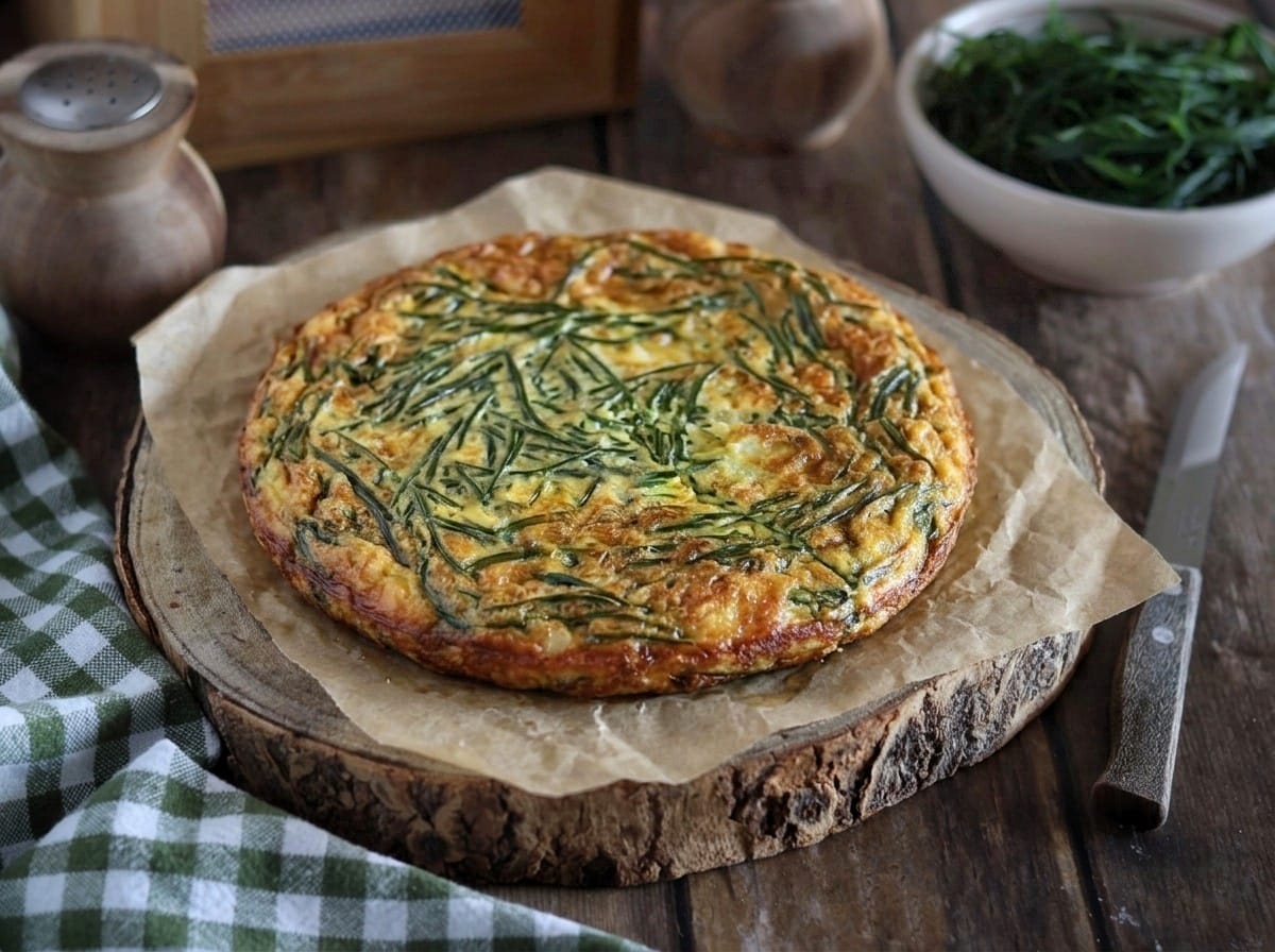 Agretti Frittata