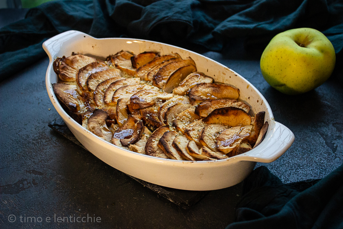 Apple and Whole Wheat Bread Cake