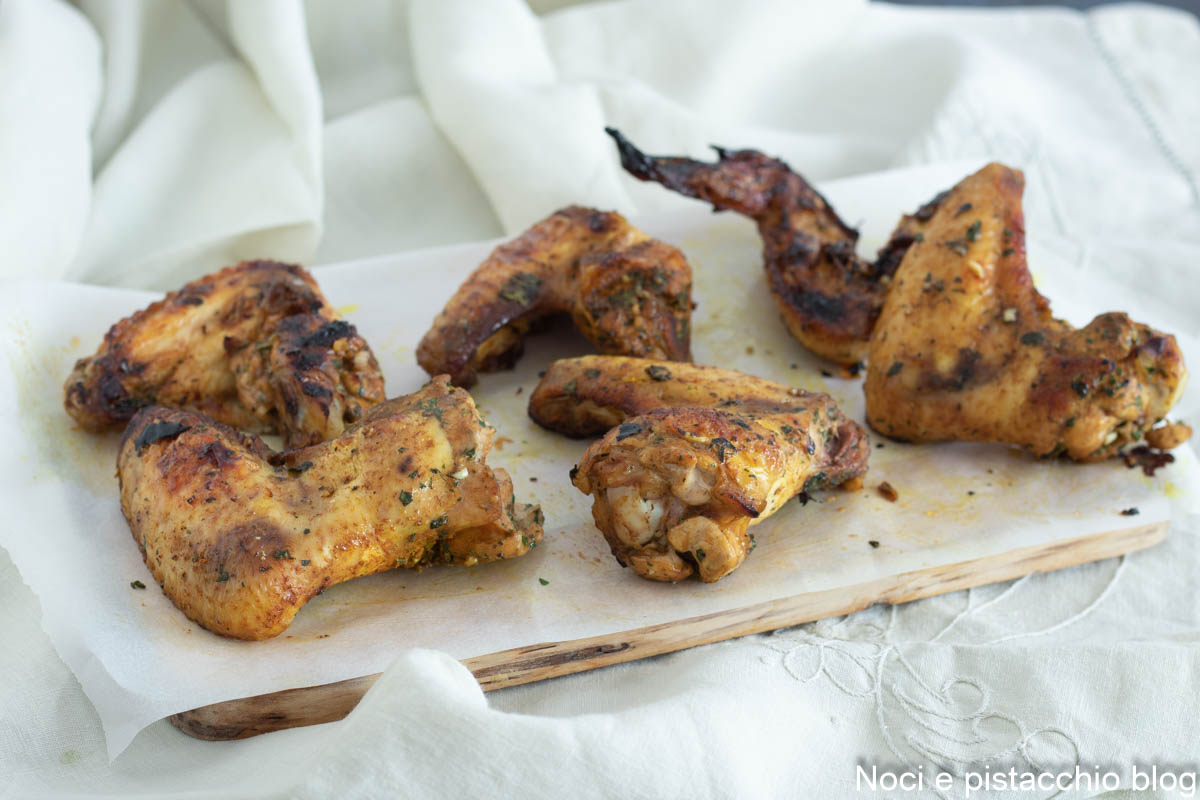 Baked Marinated Chicken Wings