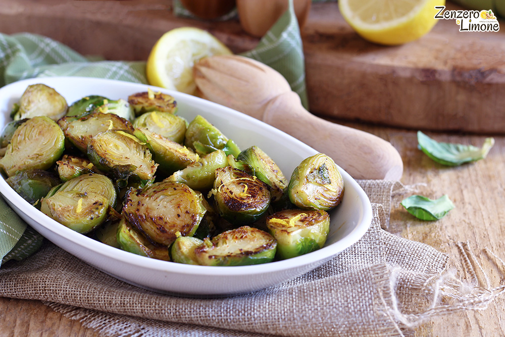 Brussels Sprouts with Lemon Aroma