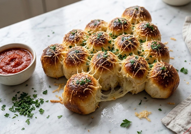  CHEESY SAVORY CHRISTMAS TREE