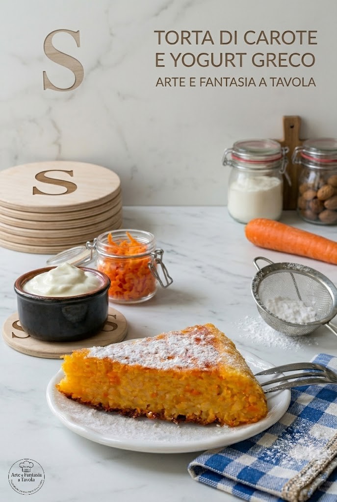 Carrot and Greek Yogurt Cake