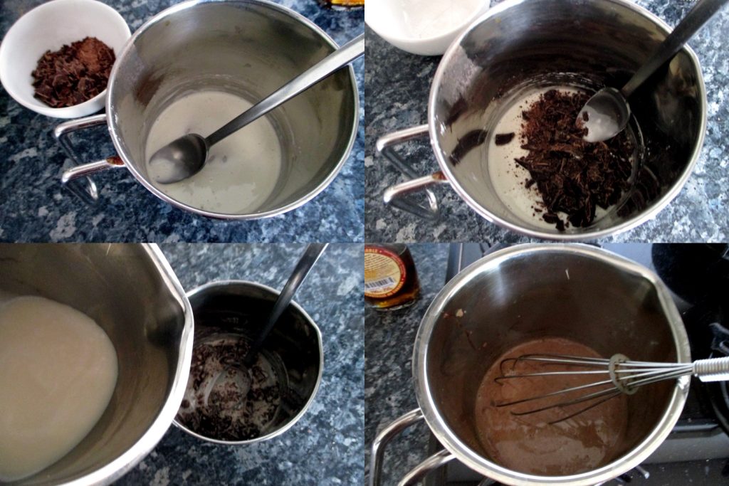 Chocolate sauce, Dutch vla, Mangia senza Pancia