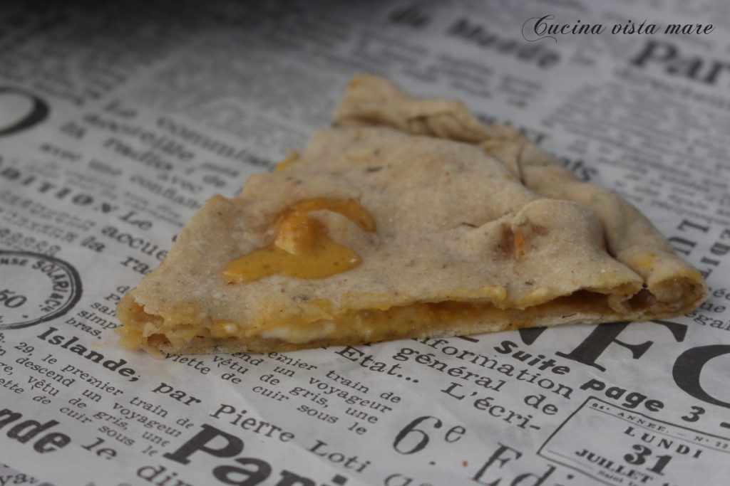 Crunchy pumpkin and stracchino - Sea View Kitchen