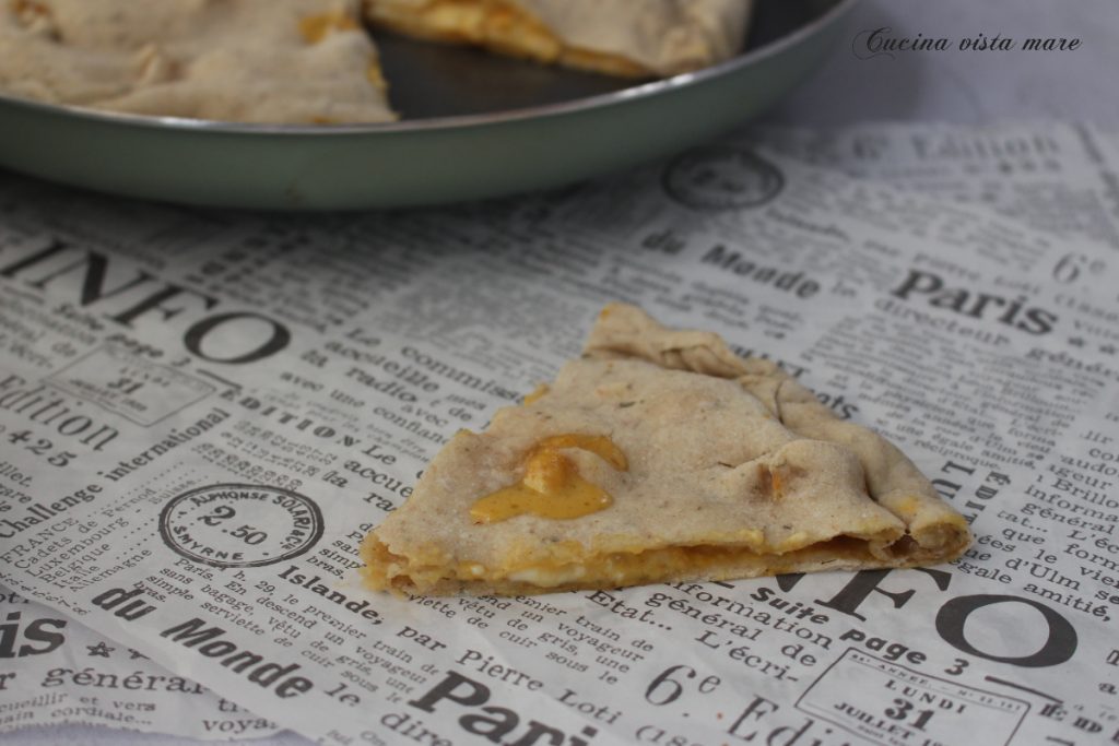 Crunchy pumpkin and stracchino - Sea View Kitchen