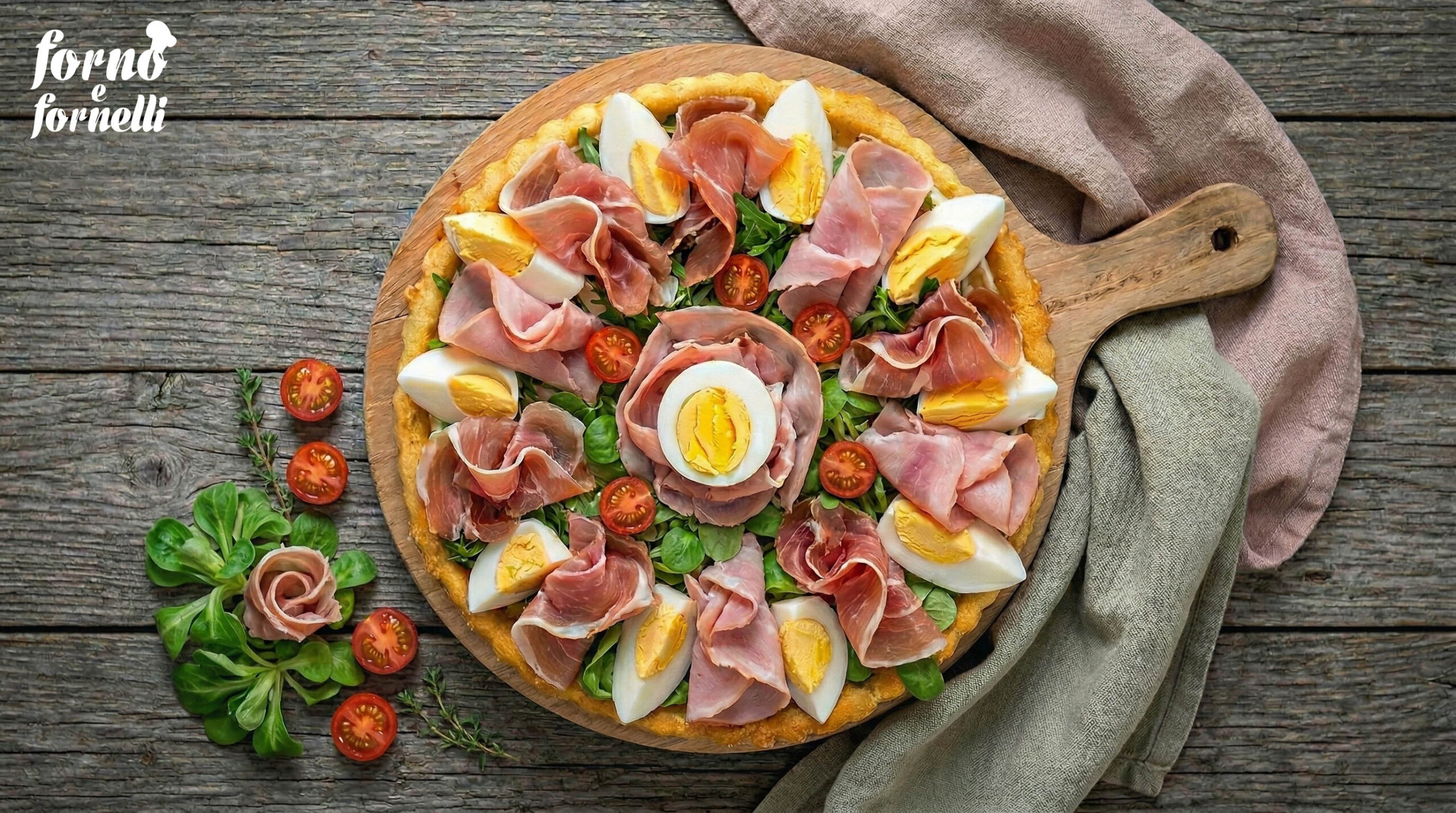 Easter savory tart