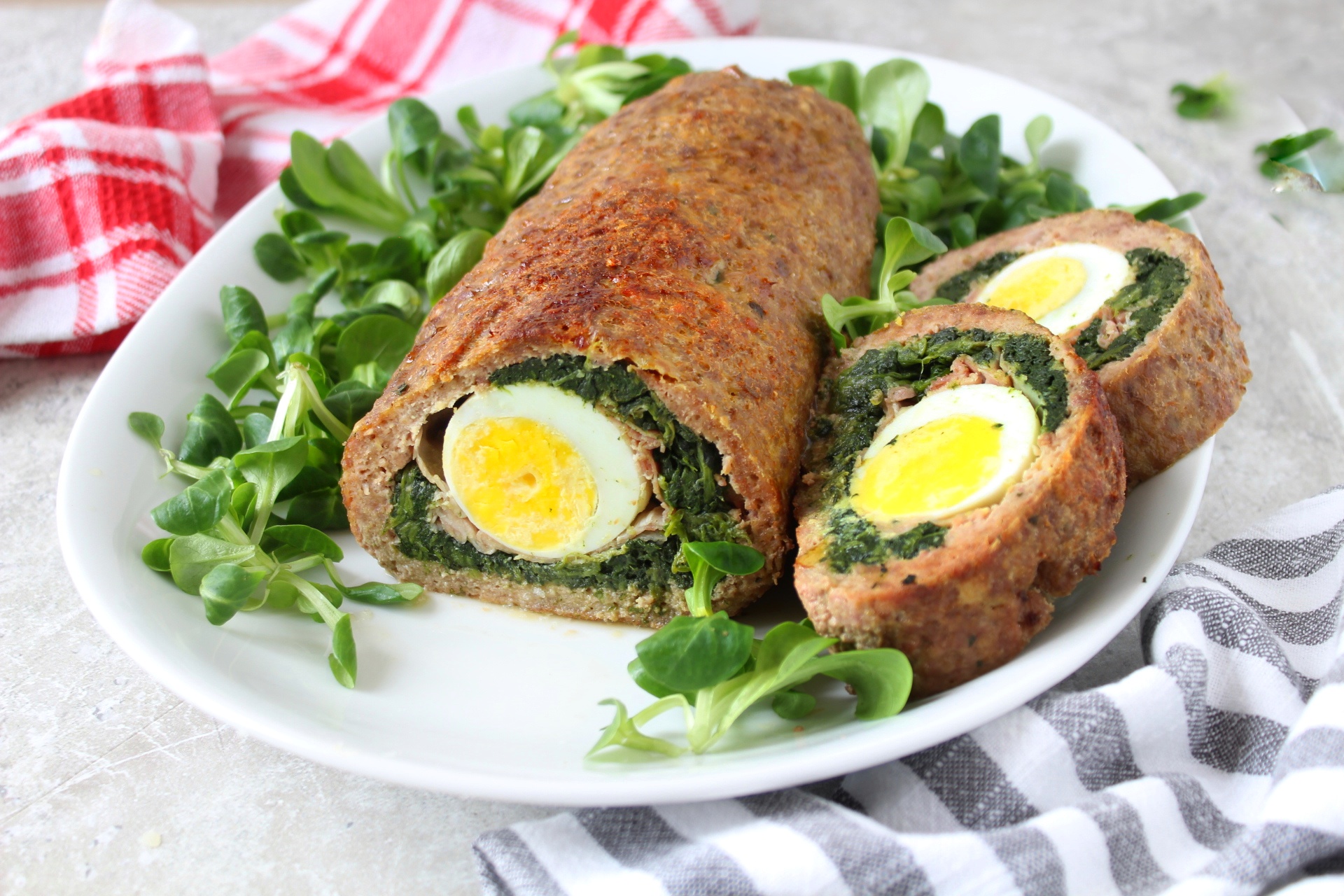 BAKED STUFFED MEATLOAF