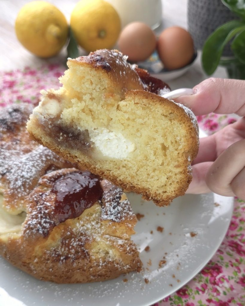 final cake before baking