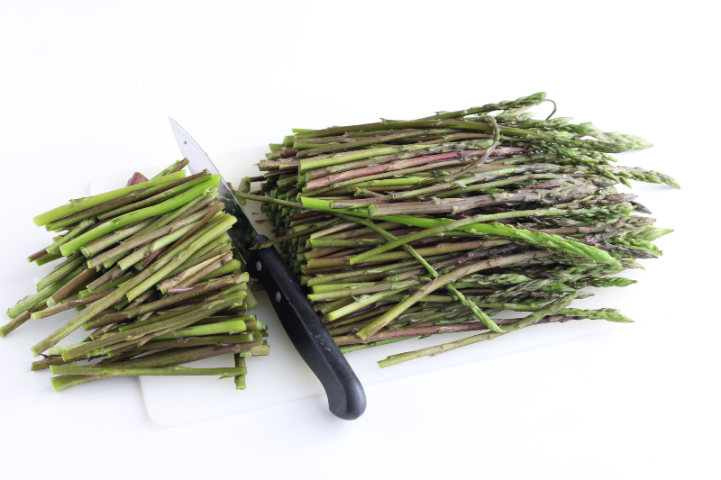how to clean asparagus