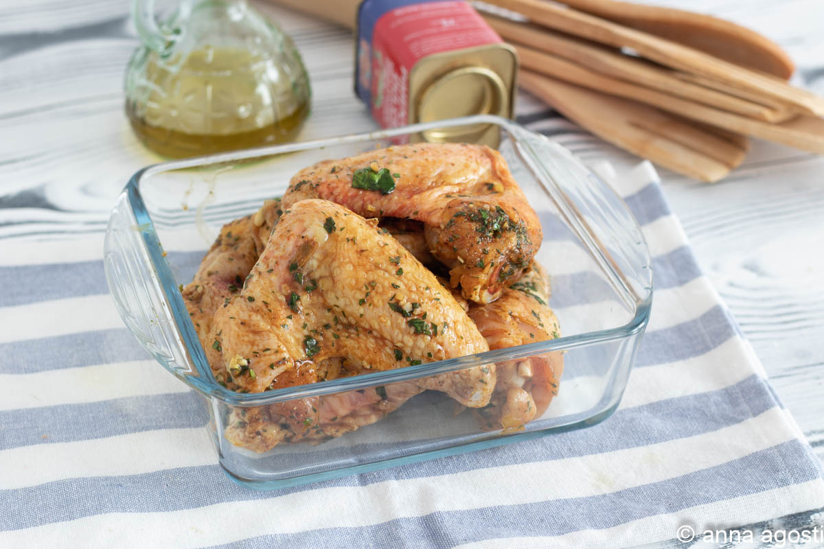 How to marinate chicken wings