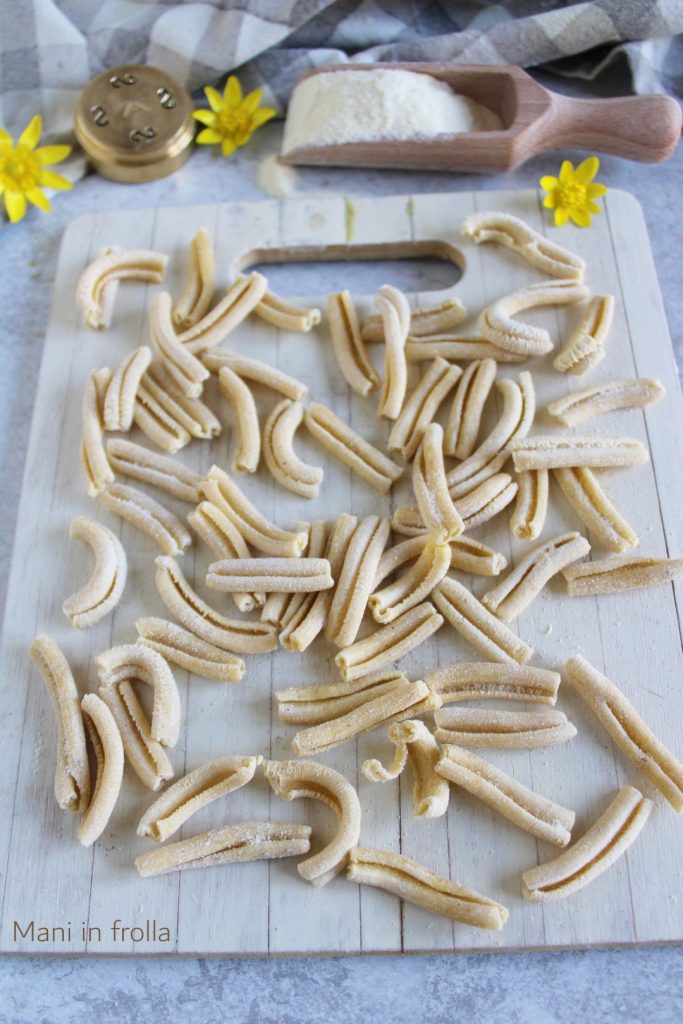 Homemade Casarecce with the Kenwood