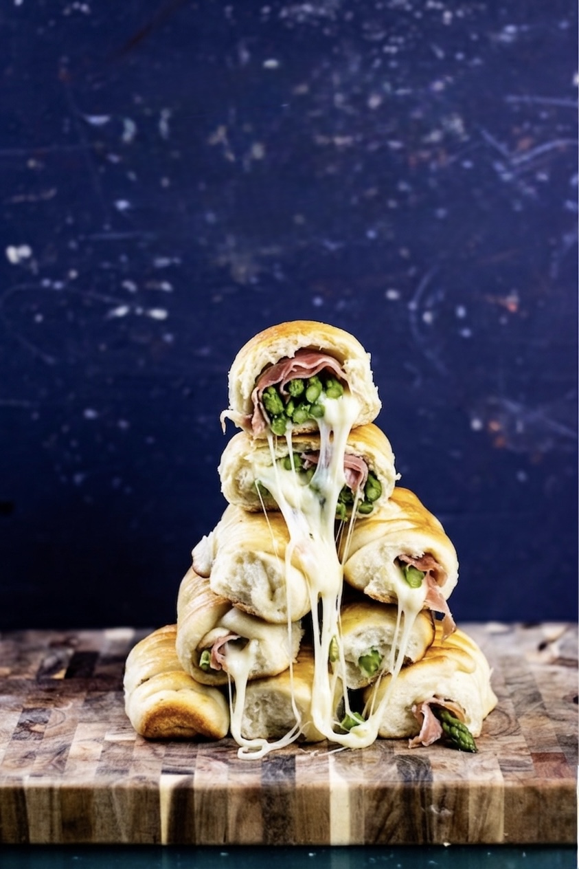 PANINI WITH ASPARAGUS, COOKED HAM AND MOZZARELLA: THE PERFECT RECIPE FOR THE MAY DAY PICNIC