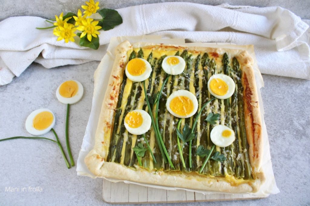 Savory Tart with Asparagus and Eggs