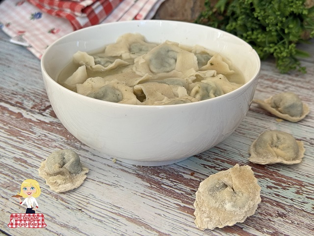 HOMEMADE TORTELLINI IN BROTH