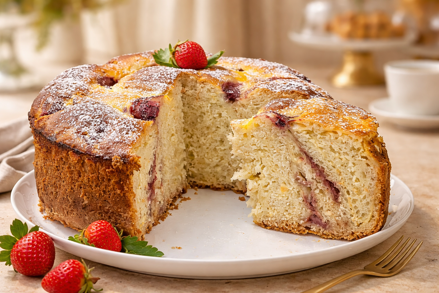 The Softest Ricotta and Strawberry Brioche You’ll Make This Year