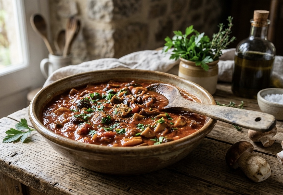 SIMPLE MUSHROOM SAUCE