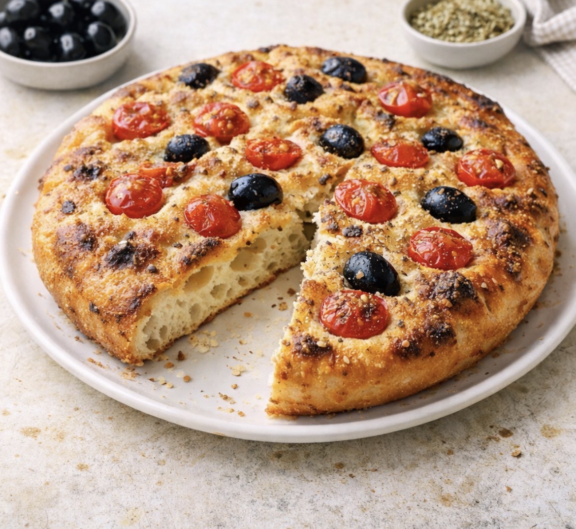 Barese focaccia with potatoes: how to make it crispy outside and soft inside.