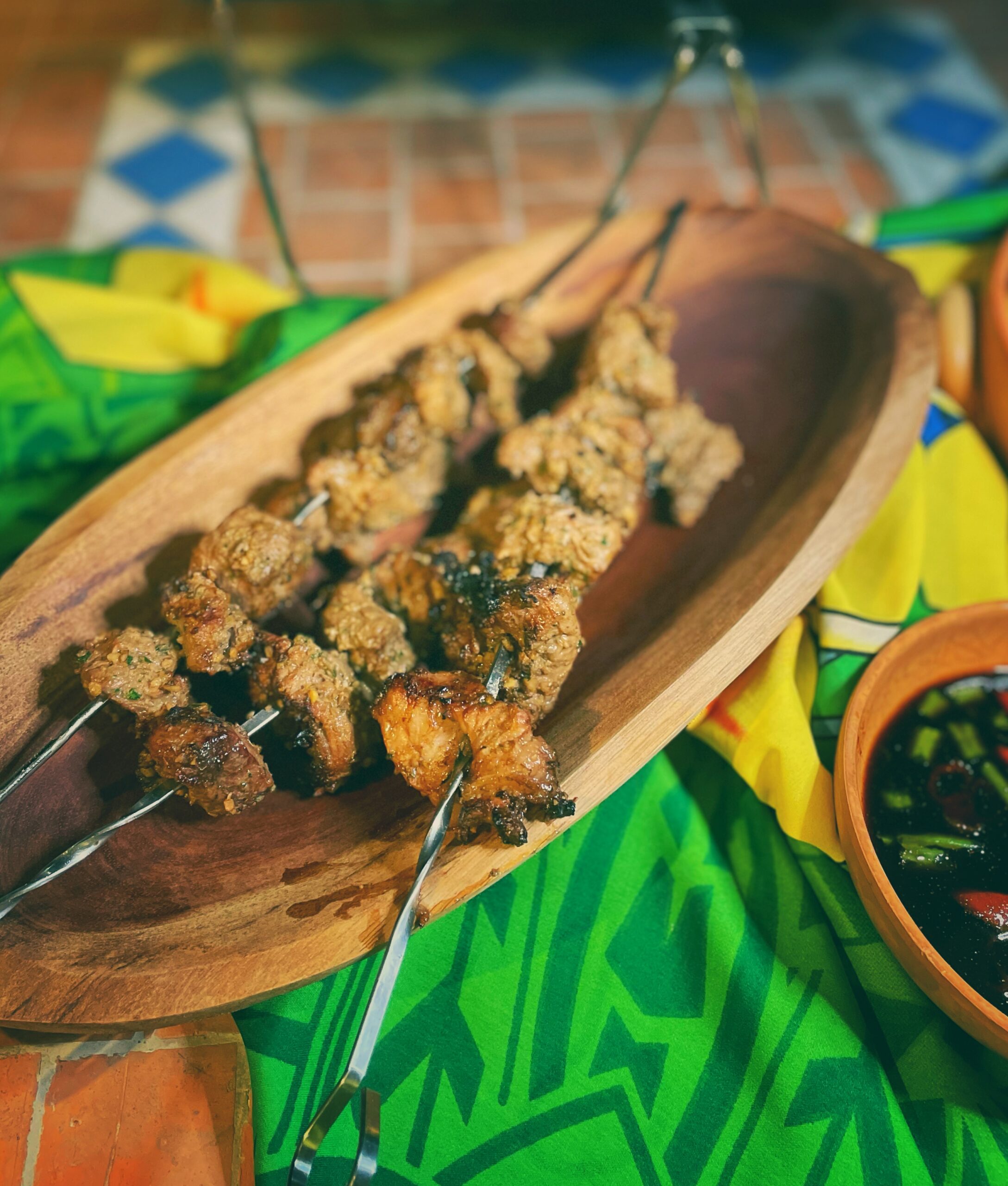 Sate Babi Kapsim: History and Recipe of the Indonesian Capocollo Skewer