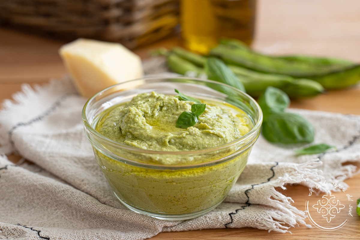 Fresh Fava Bean Pesto