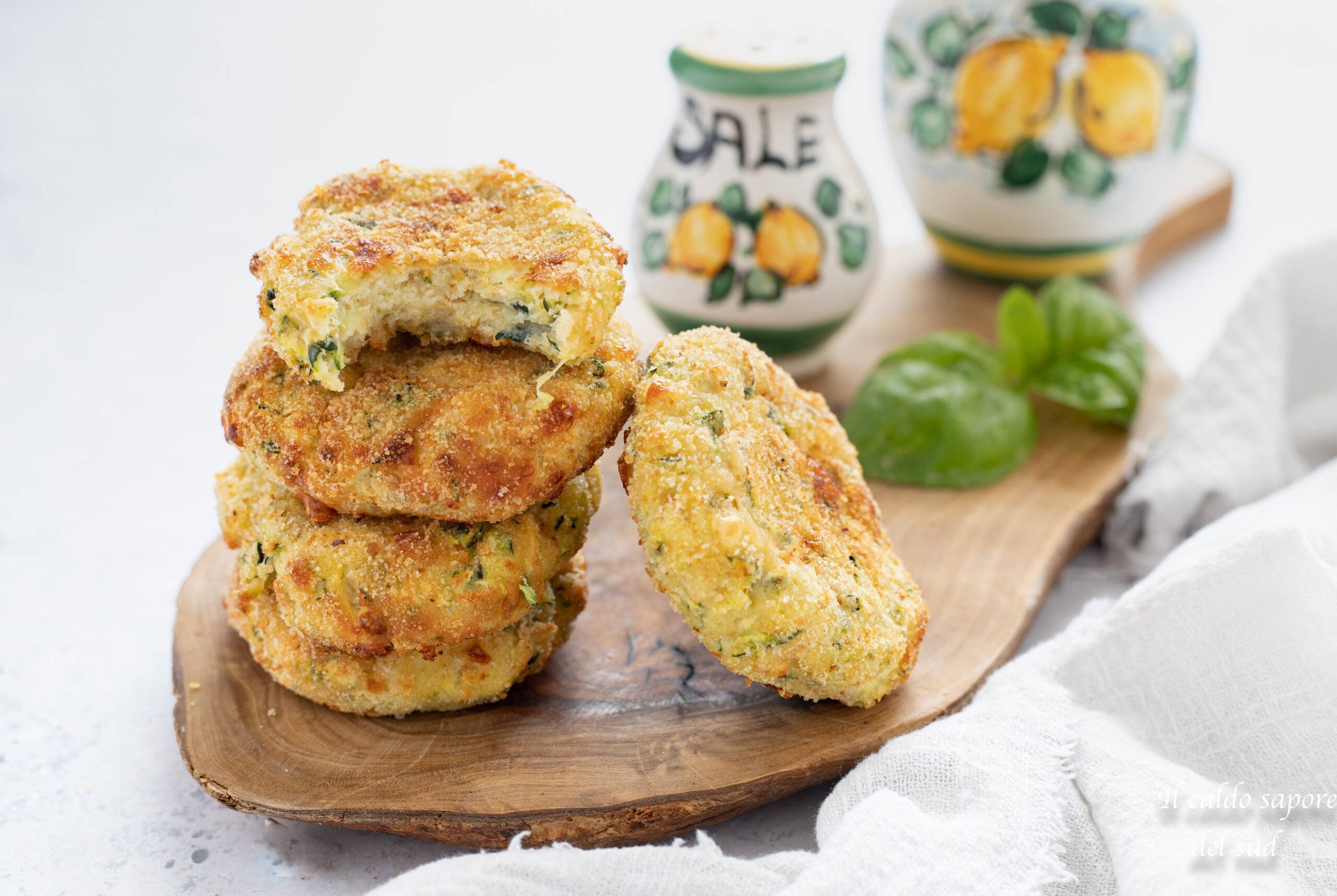 Baked Zucchini and Ricotta Meatballs