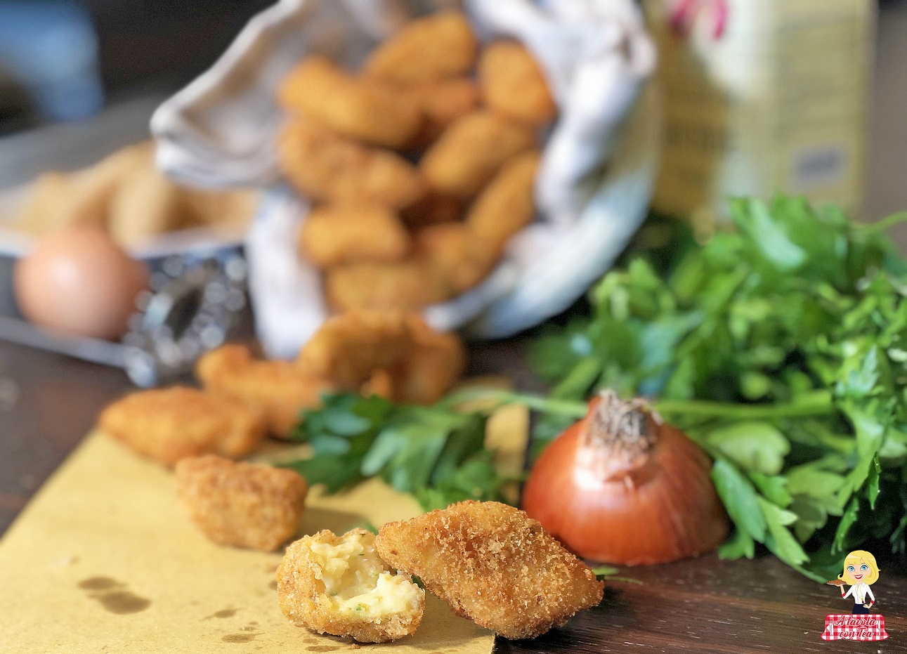 LATTE BRUSCO Genoese fried appetizer – savory variation of Fried Milk that will make you shine while spending little!