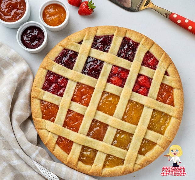 MULTICOLORED PANTRY-CLEAROUT TART