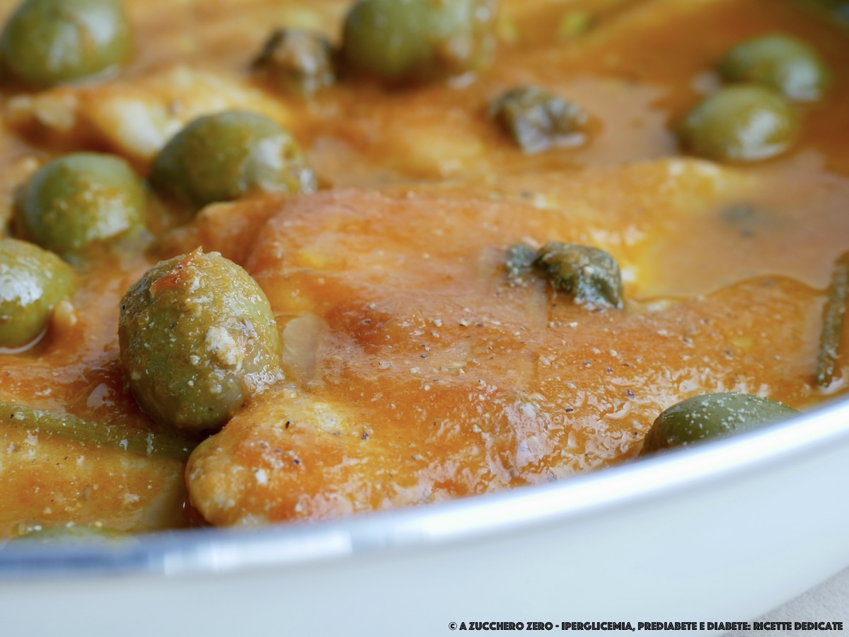 Mediterranean Plaice Fillets Light | Tomato, Olives and Capers
