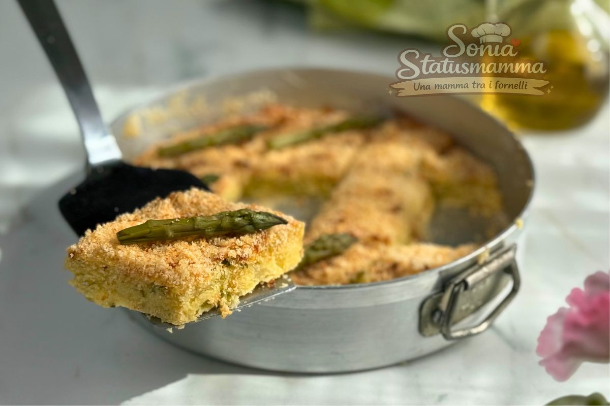 Potato and Asparagus Tart in the Air Fryer: the Smart and Crispy Recipe