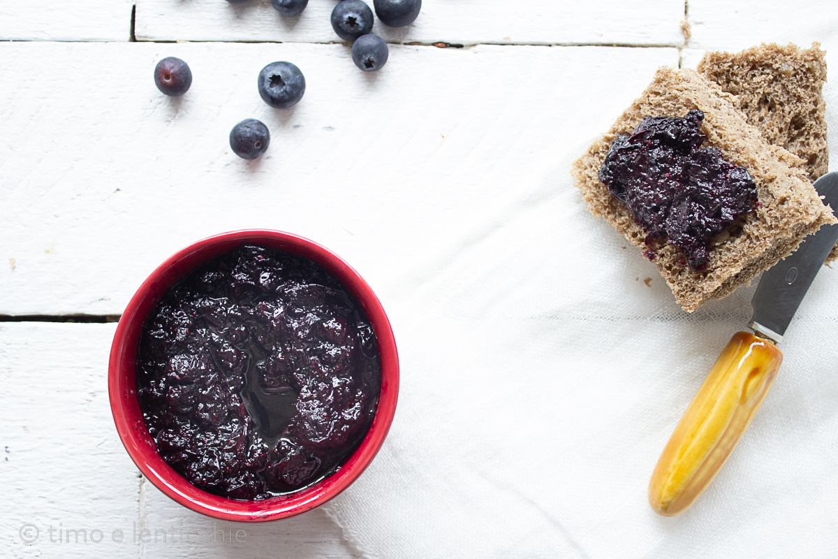 Super-quick Blueberry Compote