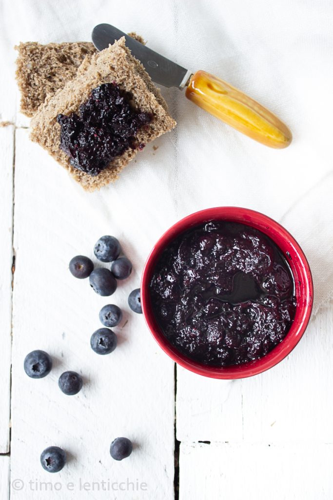 Super-quick Blueberry Compote