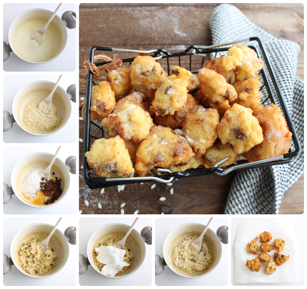 how to make rice fritters