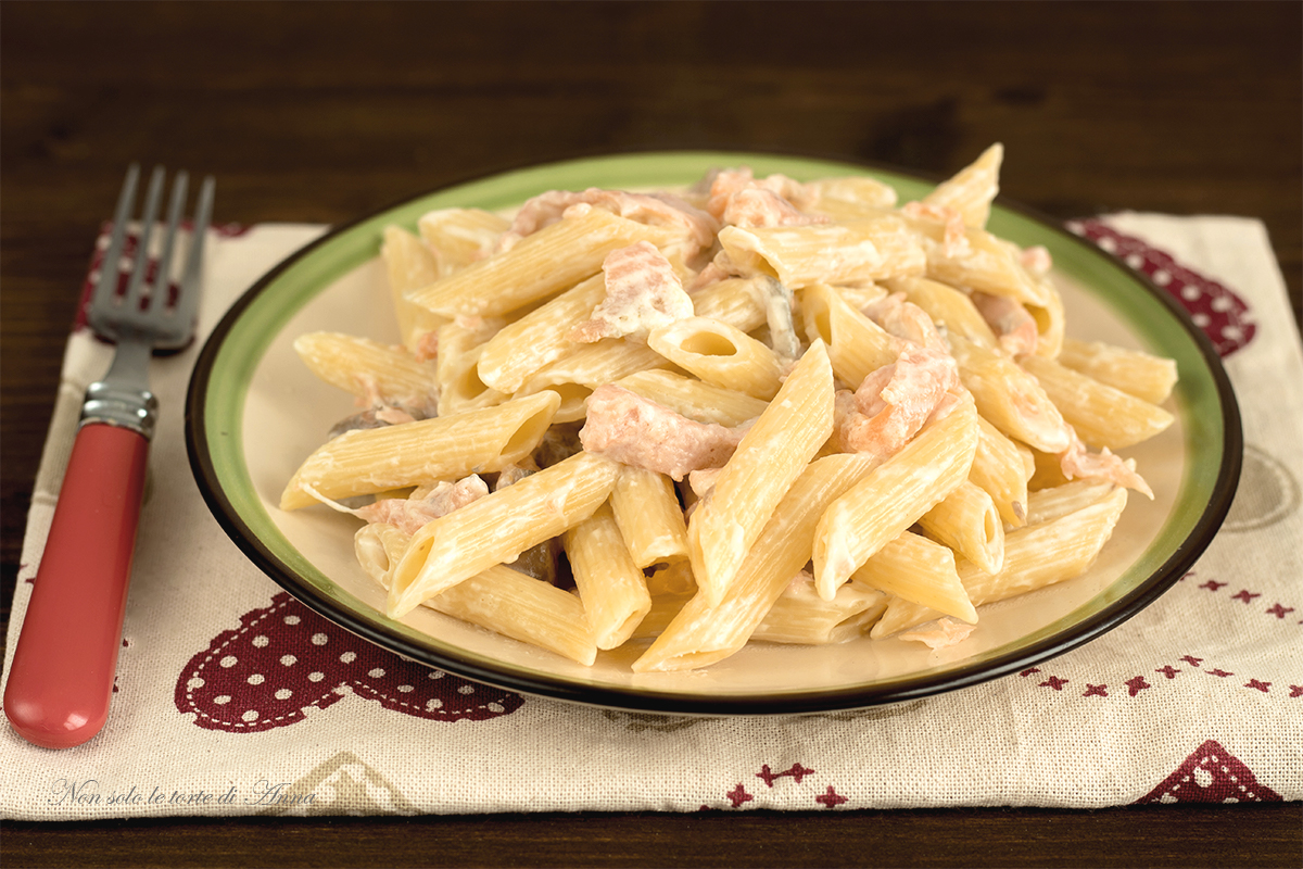 Pasta with Salmon and Philadelphia