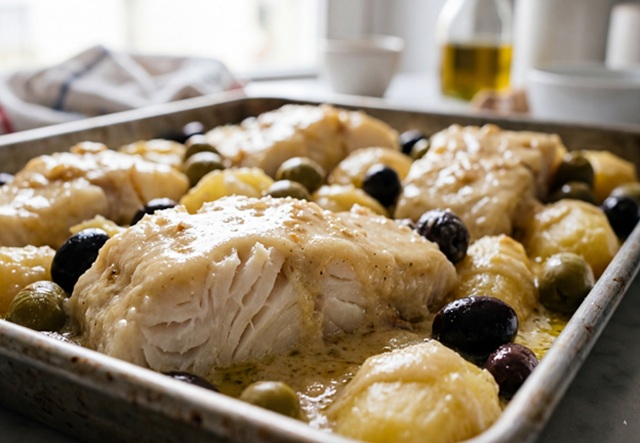 Salt Cod with Potatoes