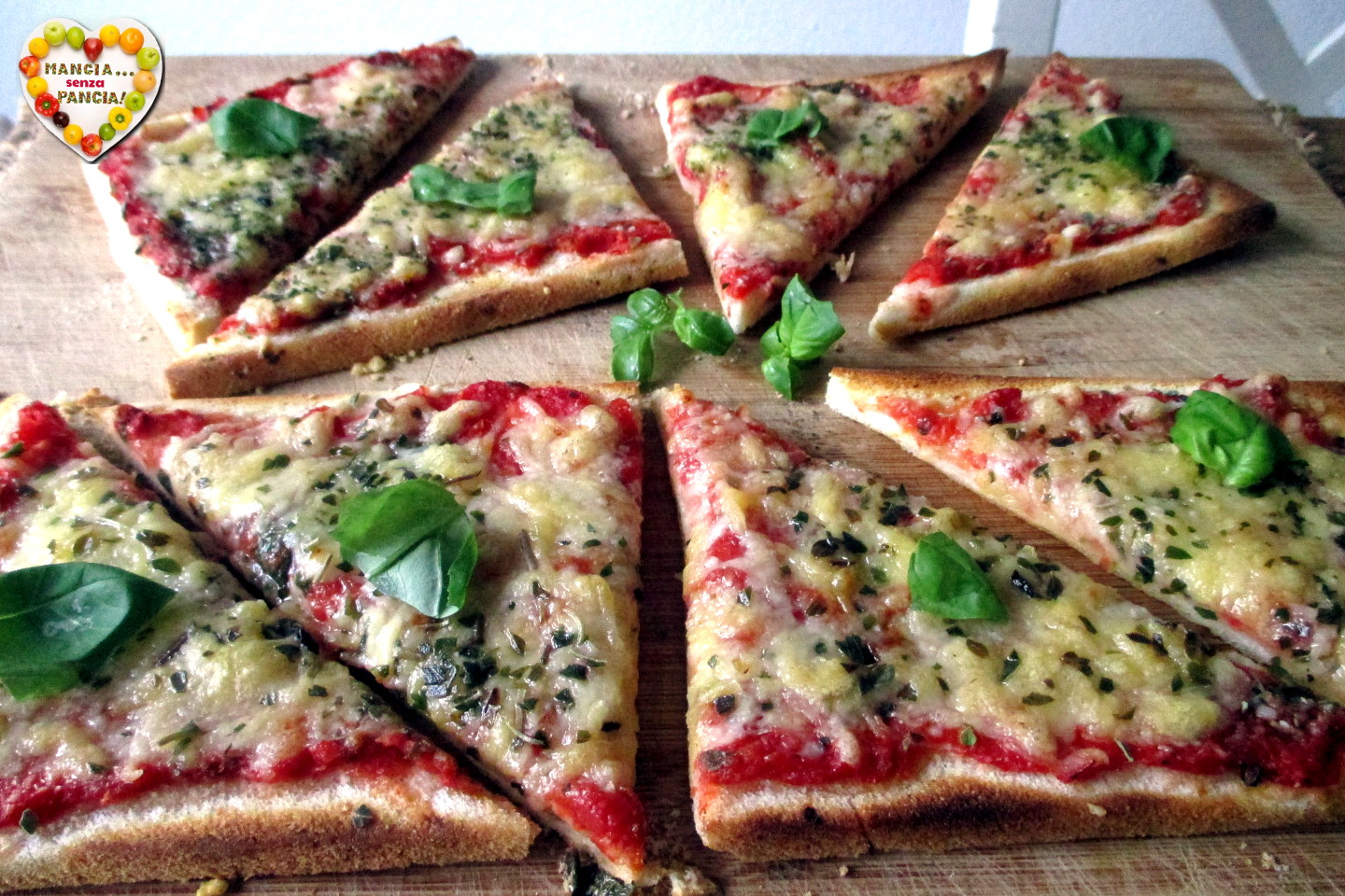 Sandwich Bread Pizza Margherita