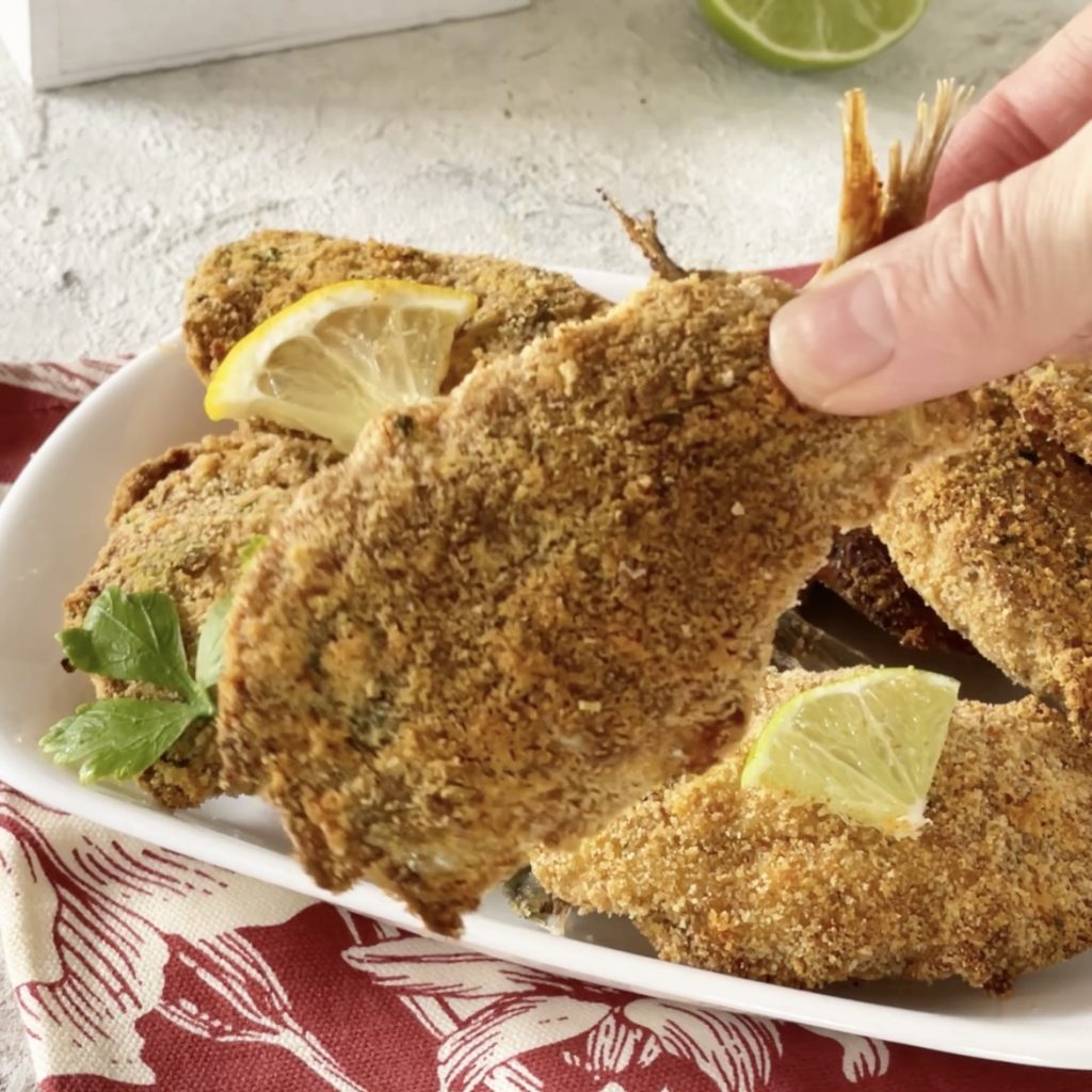 Sardines in the air fryer